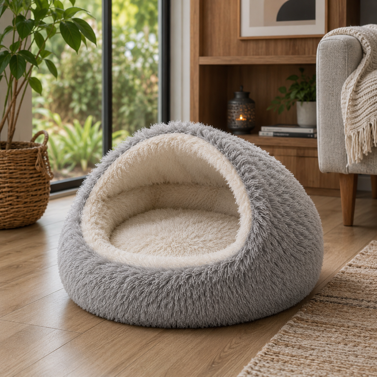 CloudNest™ - Letto calmante premium per cani e gatti