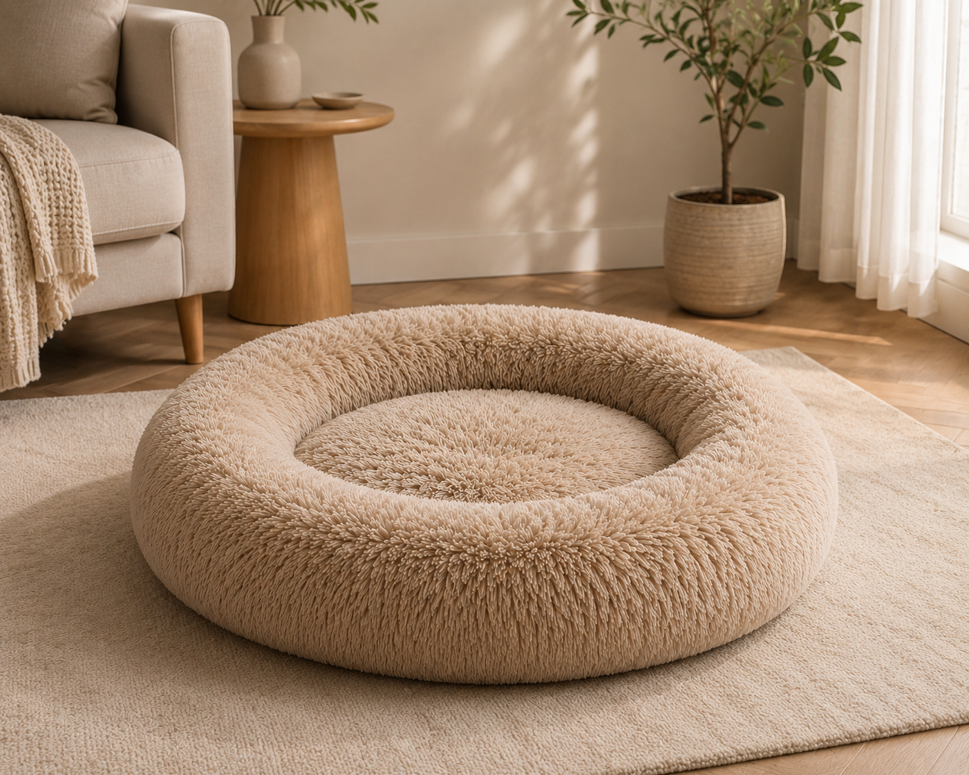 HavenNest™ - Cuccia calmante premium per cani e gatti
