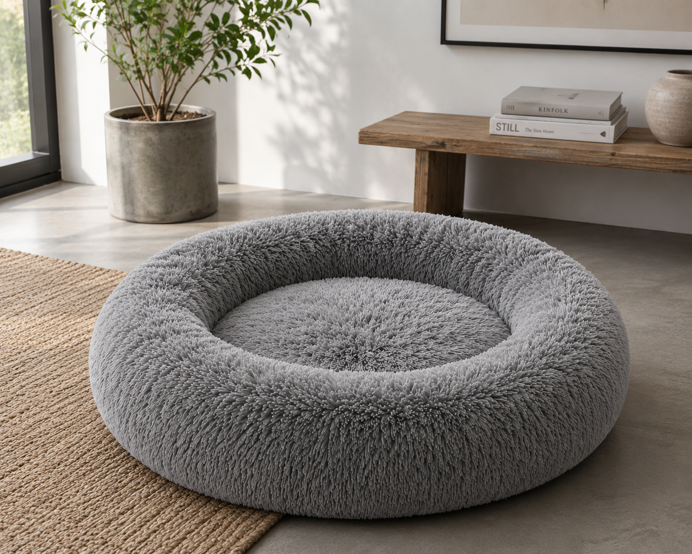 HavenNest™ - Cuccia calmante premium per cani e gatti