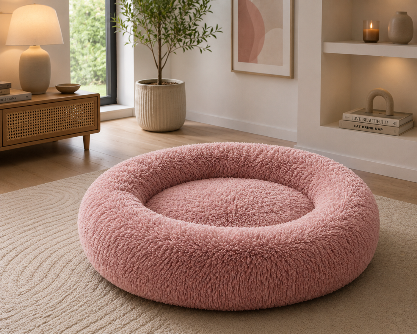 HavenNest™ - Cuccia calmante premium per cani e gatti