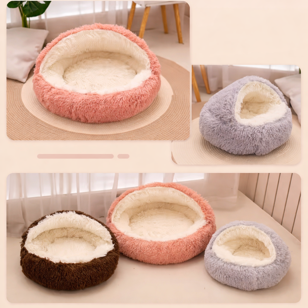 CloudNest™ - Letto calmante premium per cani e gatti