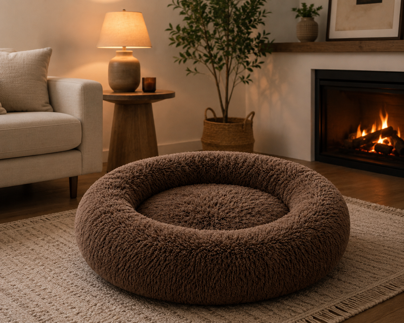 HavenNest™ - Cuccia calmante premium per cani e gatti