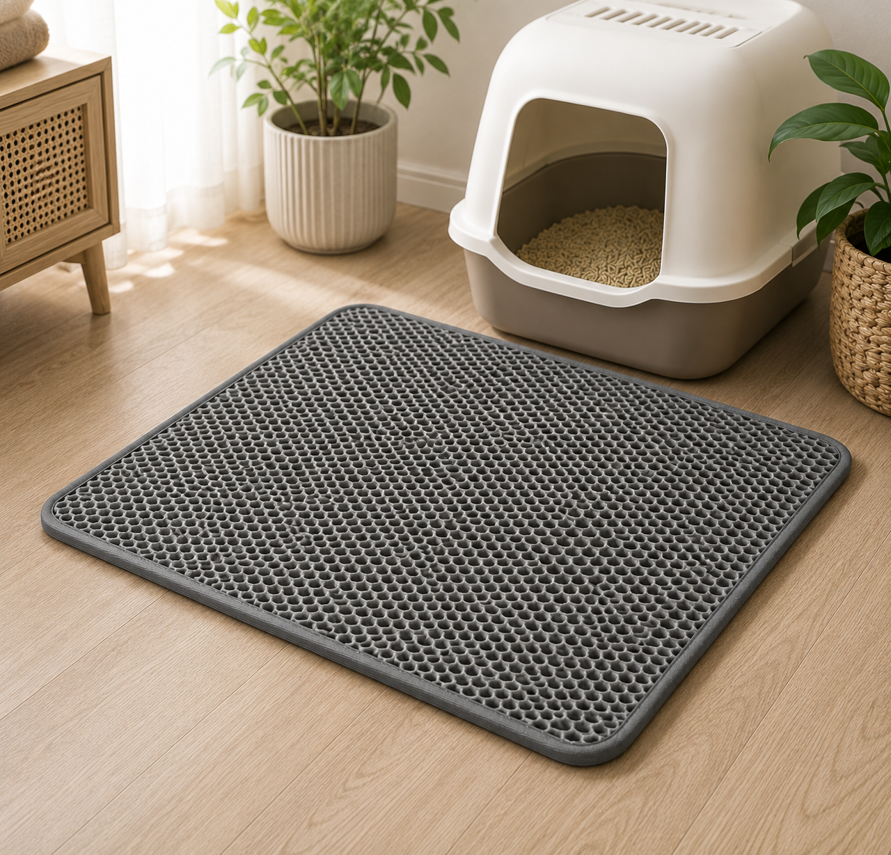 CleanStep™ - Tappeto filtrante anti-dispersione per lettiera